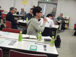 質問する参加者