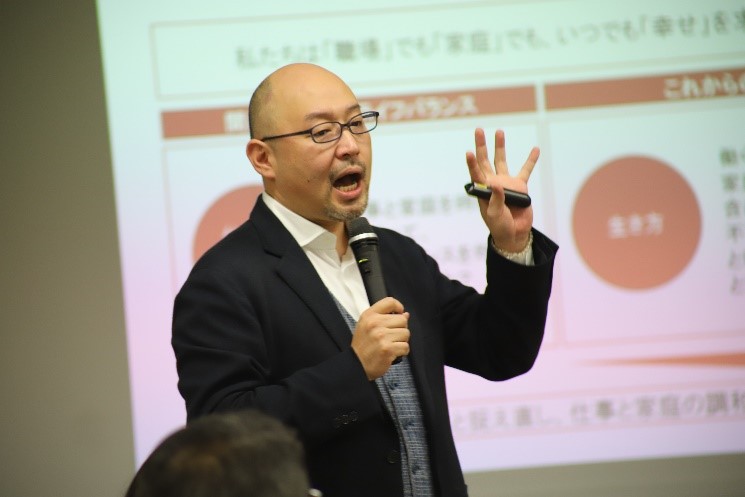 熊野英一さんの講演