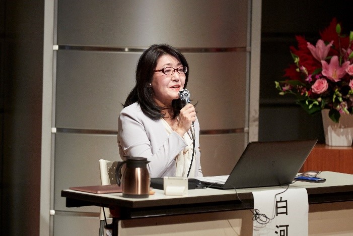 白河さんのトーク