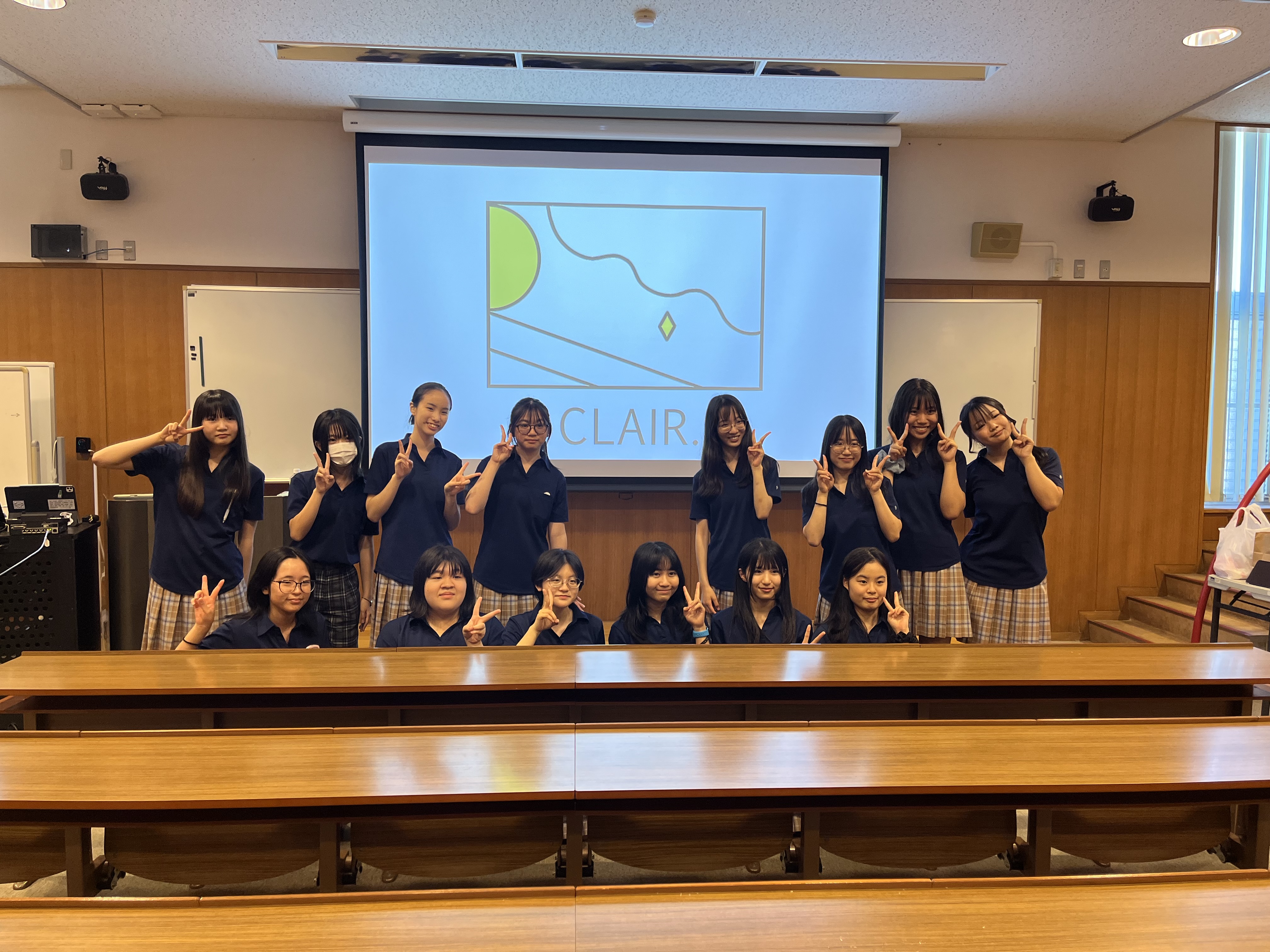 品川女子学院有志団体「CLAIR．」